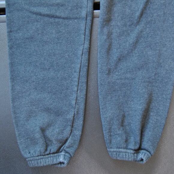 Stussy X-Small Gray & Purple Script Jogger Sweatpants w/ Drawstring - Picture 6 of 9